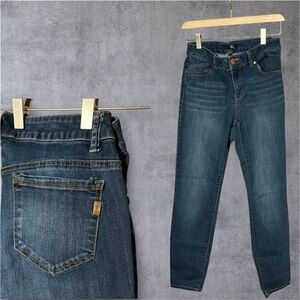 1822 Denim Dark Blue Skinny Jeans